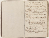 KT 2001 145
<br/>
Aantekeningenboekje
<br/>
<em>Claterbos, Augustijn (1750-1828)</em>